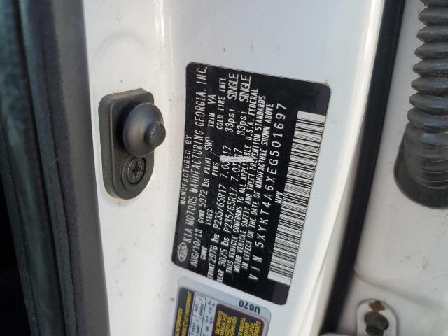 2014 KIA SORENTO LX - 5XYKT4A6XEG501697