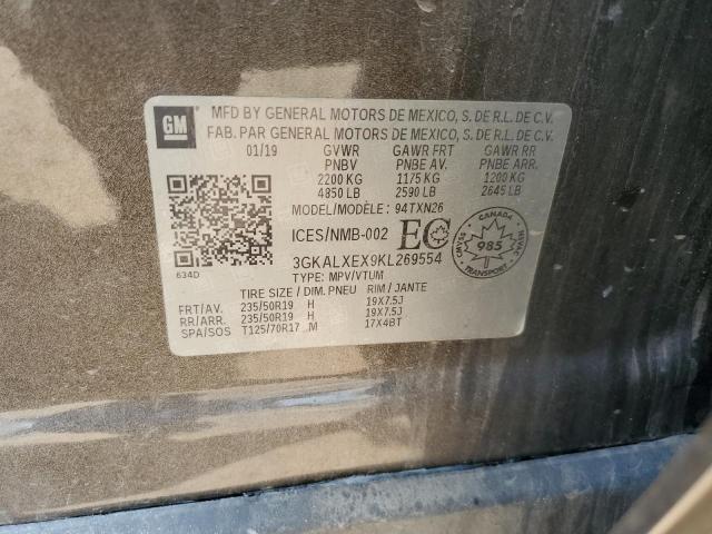 2019 GMC TERRAIN DE 3GKALXEX9KL269554