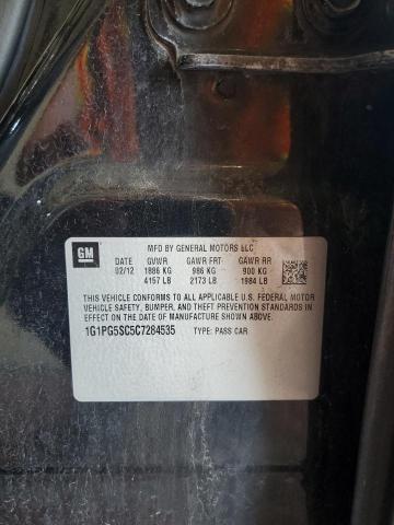 2012 CHEVROLET CRUZE LT - 1G1PG5SC5C7284535