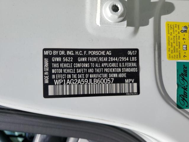 2018 PORSCHE MACAN GTS WP1AG2A59JLB60057
