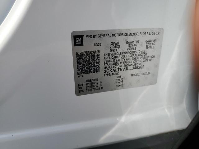 2020 GMC TERRAIN SL 3GKALTEV3LL346203