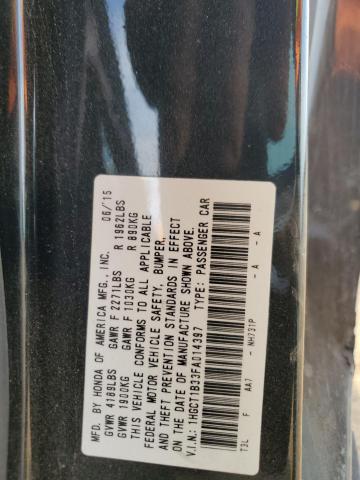 2015 HONDA ACCORD LX- 1HGCT1B33FA014397