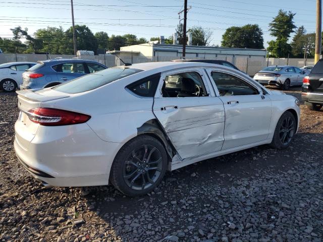 FORD FUSION SE 2018 white  gas 3FA6P0H70JR112974 photo #4