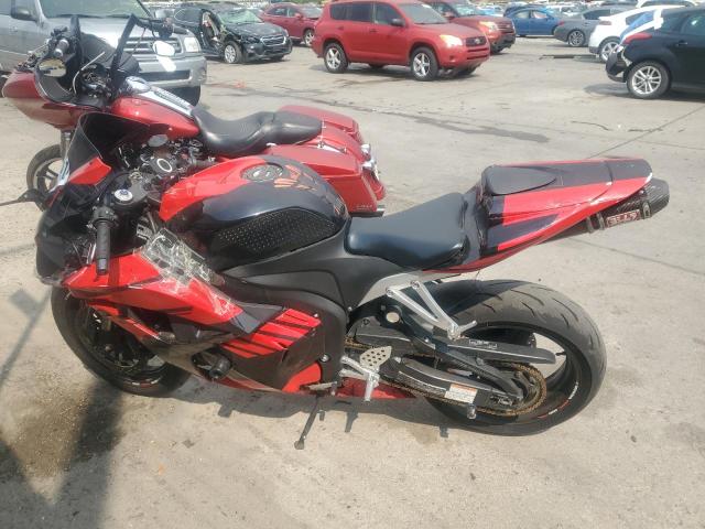 HONDA CBR600 RR 2009 red  gas JH2PC40019K202187 photo #4