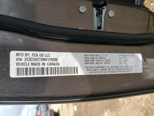 2022 DODGE CHARGER R/ 2C3CDXCT0NH129590