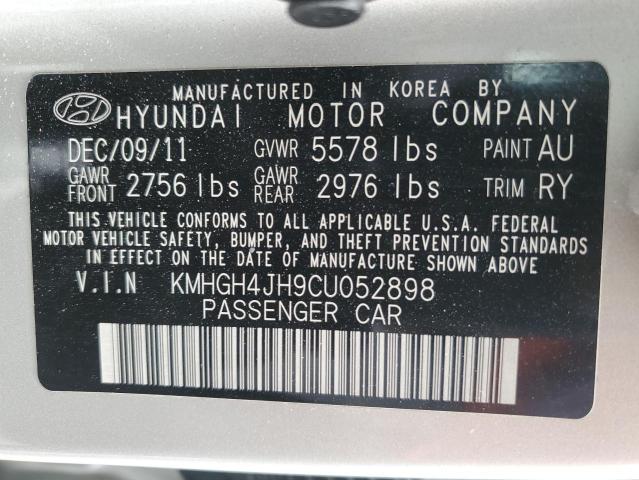 2012 HYUNDAI EQUUS SIGNATURE - KMHGH4JH9CU052898