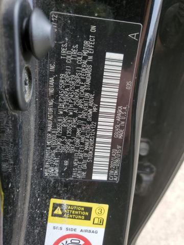 2012 TOYOTA HIGHLANDER - 5TDDK3EH0CS124122