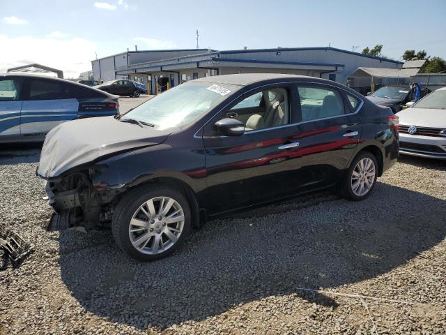 NISSAN SENTRA S 2013 black  gas 3N1AB7AP4DL794550 photo #1