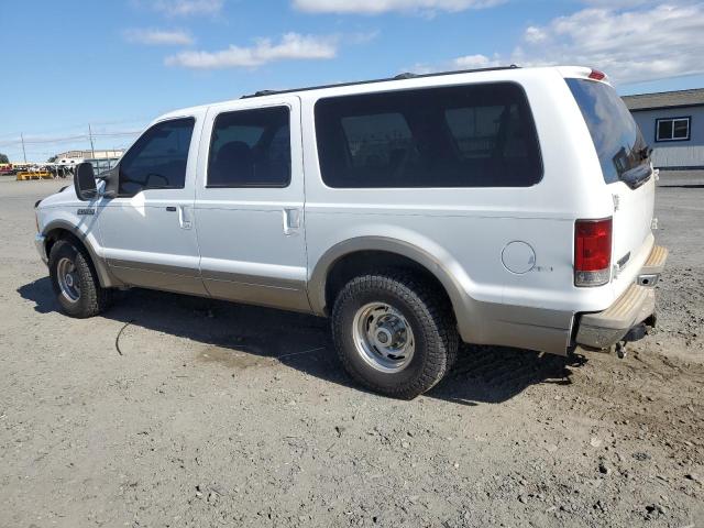 FORD EXCURSION 2000 white 4dr spor gas 1FMNU42S2YEB61279 photo #3