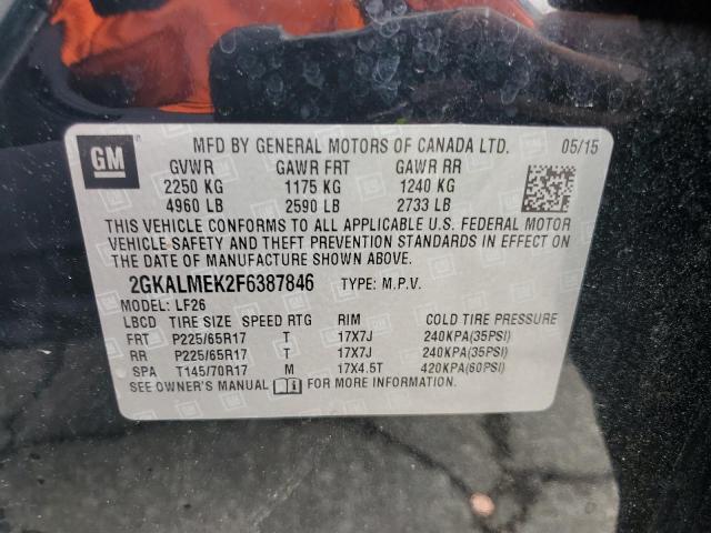 2015 GMC TERRAIN SL 2GKALMEK2F6387846