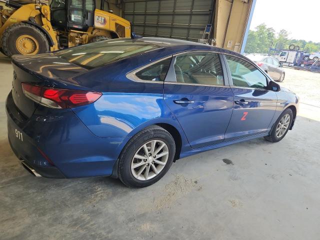 HYUNDAI SONATA SE 2019 blue  gas 5NPE24AF5KH796924 photo #4