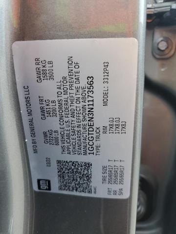 2022 CHEVROLET COLORADO Z - 1GCGTDEN3N1173563