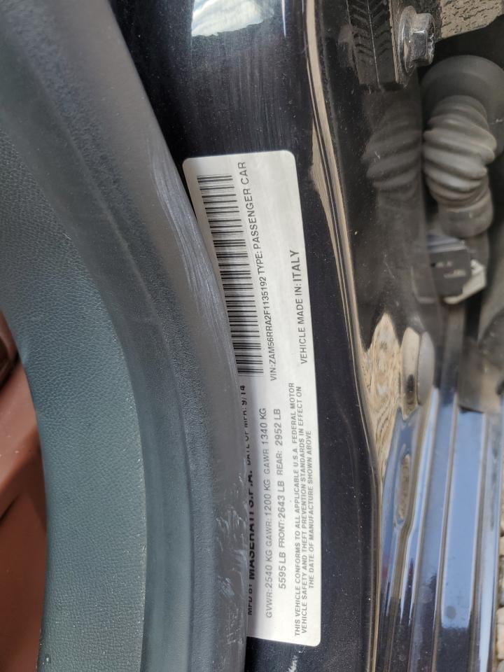 MASERATI QUATTROPORTE S