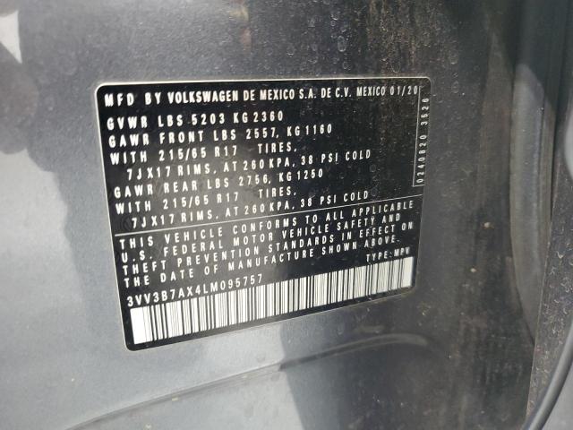 2020 VOLKSWAGEN TIGUAN SE 3VV3B7AX4LM095757