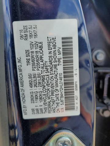2017 ACURA RDX ADVANC 5J8TB4H72HL014610