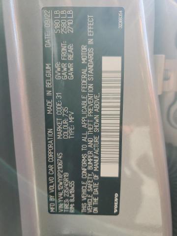 2023 VOLVO V60 CROSS YV4L12WYXP2106745