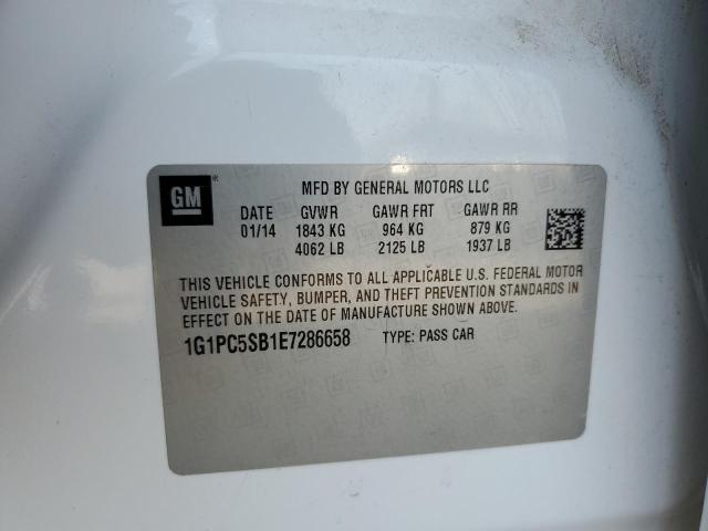 2014 CHEVROLET CRUZE LT - 1G1PC5SB1E7286658