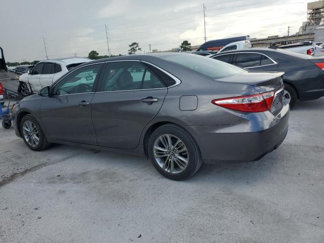 TOYOTA CAMRY LE 2017 gray sedan 4d gas 4T1BF1FK9HU348174 photo #3