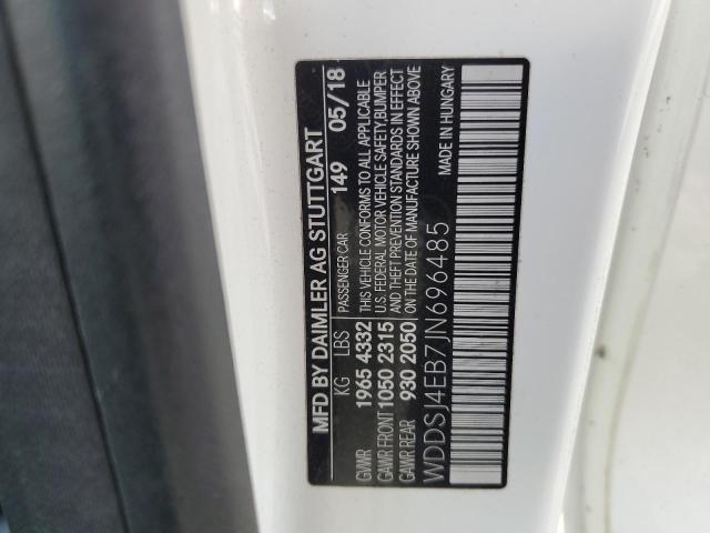 2018 MERCEDES-BENZ CLA 250 - WDDSJ4EB7JN696485