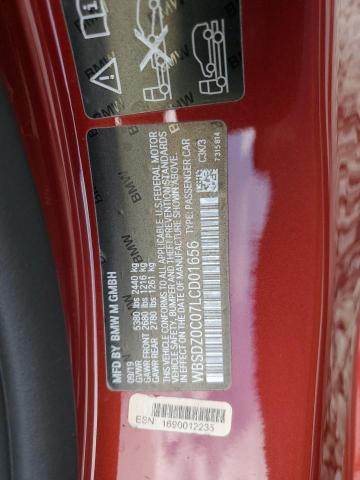 2020 BMW M8 WBSDZ0C07LCD01656