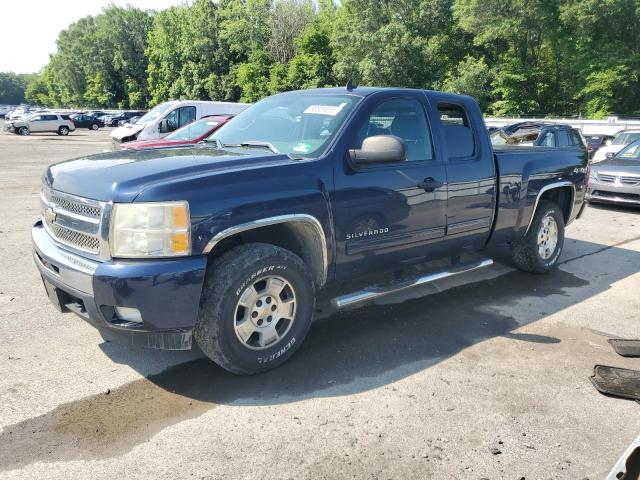 CHEVROLET SILVERADO 2011 blue  flexible fuel 1GCRKSE35BZ204047 photo #1