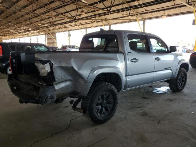 TOYOTA TACOMA DOU 2018 silver  gas 3TMCZ5AN9JM171287 photo #4