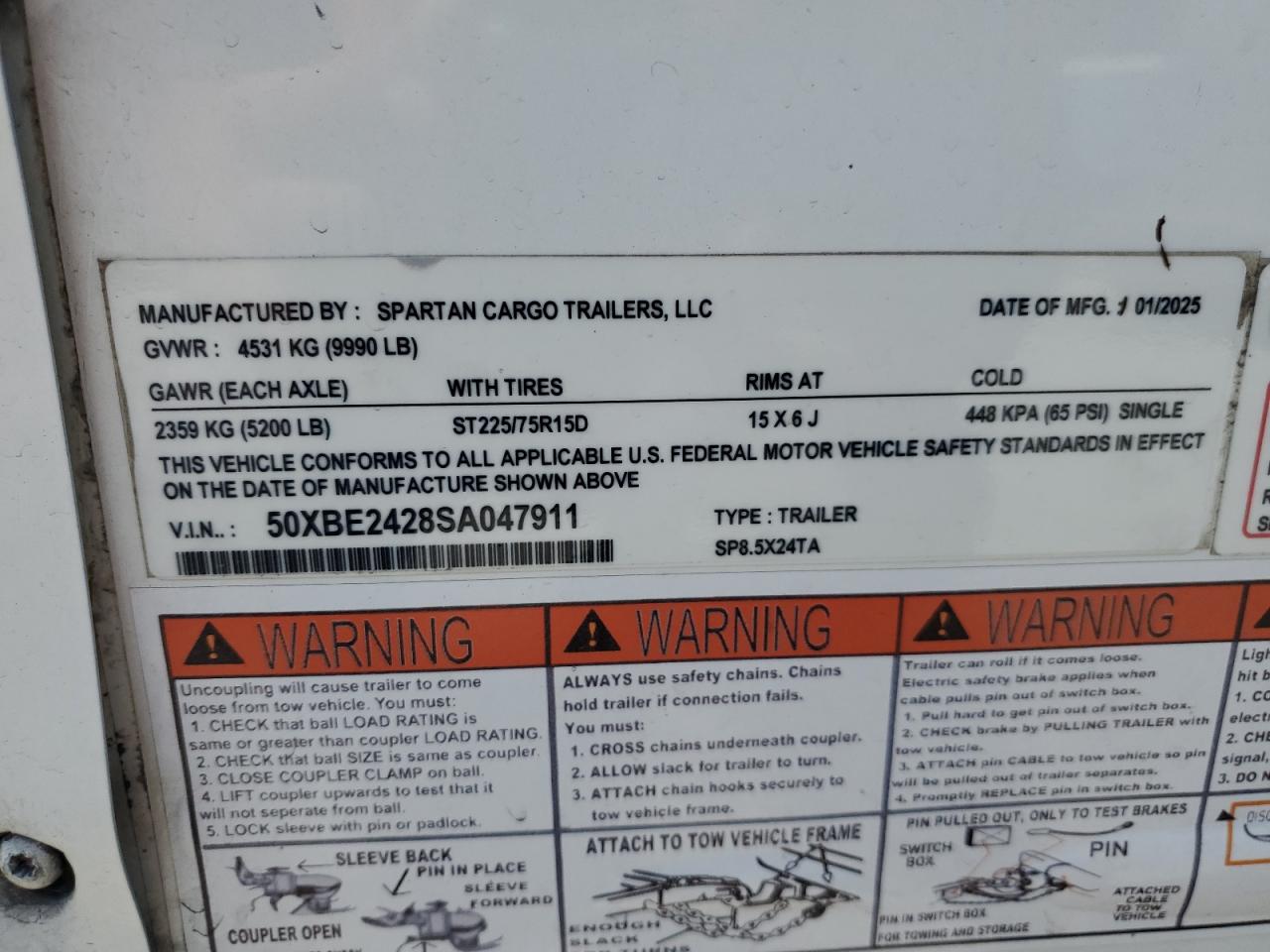 Lot #3286761287 2025 SPARTAN MOTORS UNKNOWN