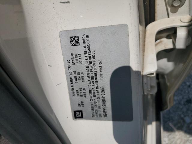 2016 BUICK VERANO 1G4PP5SK6G4100558