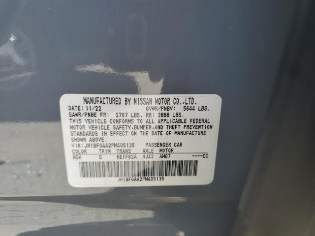 2023 NISSAN ARIYA VENT JN1BF0AA2PM405135