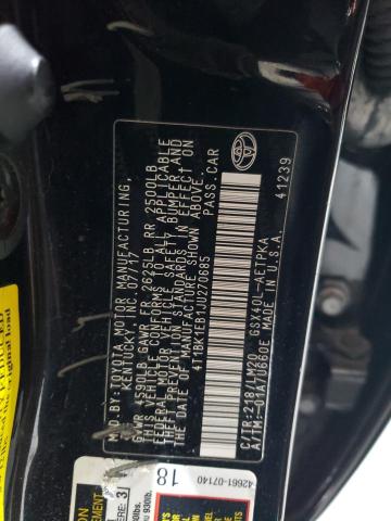 2018 TOYOTA AVALON XLE 4T1BK1EB1JU270685