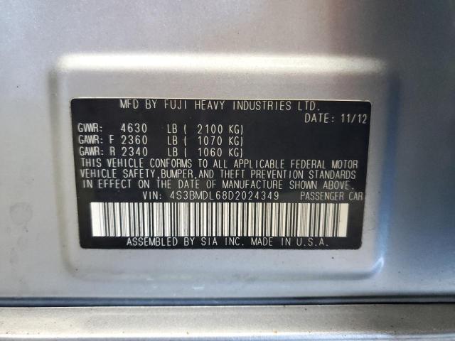 2013 SUBARU LEGACY 3.6 #3204463955