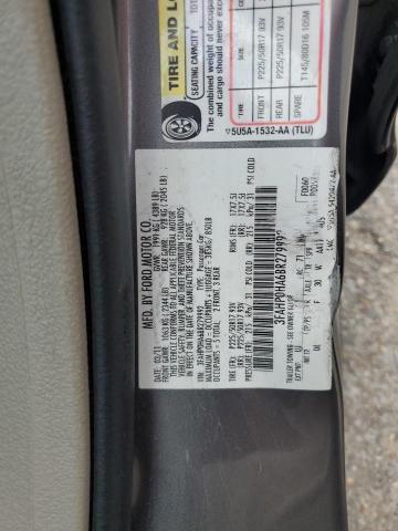 2011 FORD FUSION SE - 3FAHP0HA6BR279992