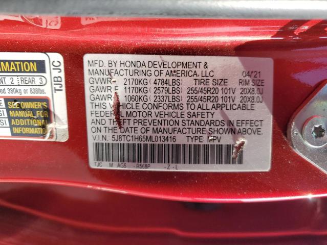 2021 ACURA RDX A-SPEC 5J8TC1H65ML013416