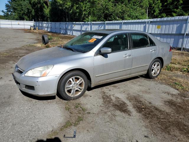 HONDA ACCORD EX 2006 silver  gas 1HGCM56856A077107 photo #1