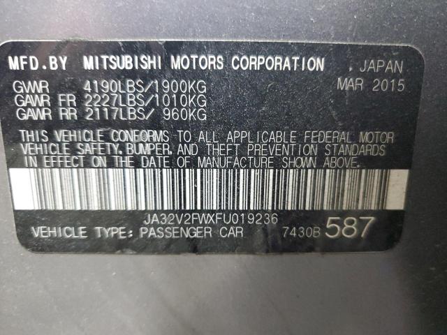 2015 MITSUBISHI LANCER SE JA32V2FWXFU019236