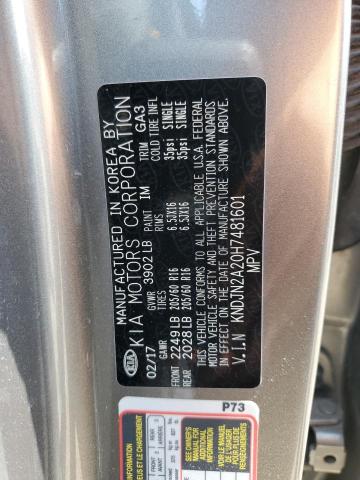 2017 KIA SOUL - KNDJN2A20H7481601