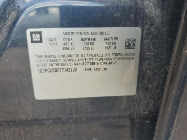 2015 CHEVROLET CRUZE 1G1PC5SB8F7142798