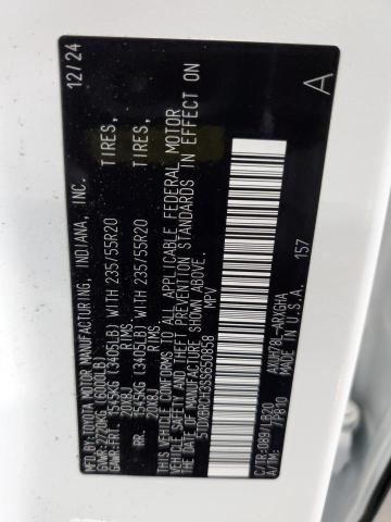 2025 TOYOTA HIGHLANDER HYBRID LIMITED 5TDXBRCH3SS650858