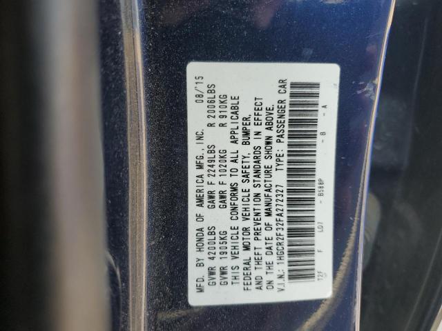 2015 HONDA ACCORD LX 1HGCR2F32FA272327