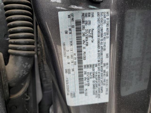 2014 FORD FOCUS SE - 1FADP3F29EL140275