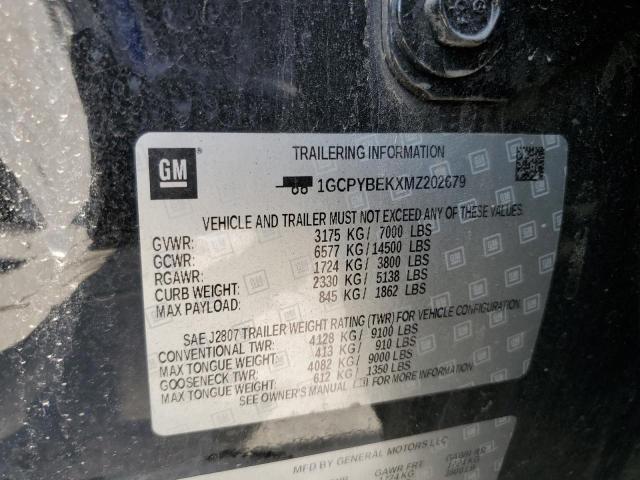 2021 CHEVROLET SILVERADO #3319854149