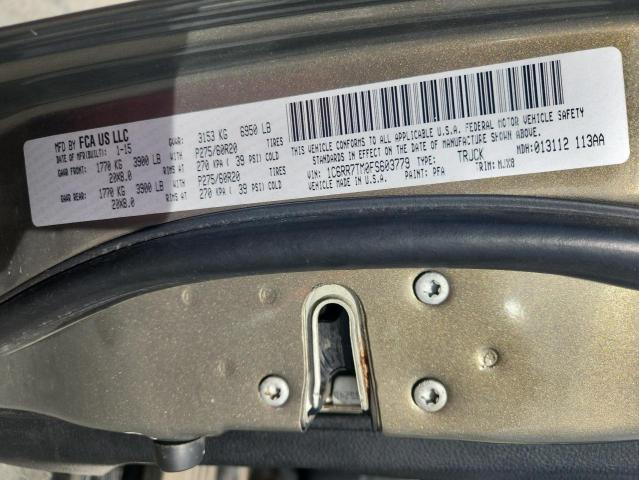 2015 RAM 1500 SLT 1C6RR7TM0FS603779