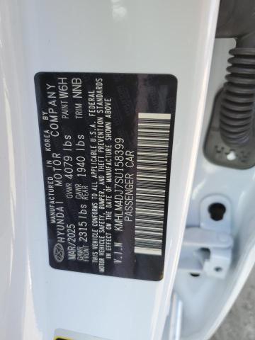 2025 HYUNDAI ELANTRA BL - KMHLM4DJ7SU158399