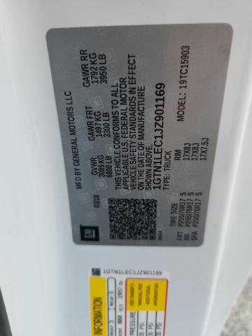 2018 GMC SIERRA C15 1GTN1LEC1JZ901169
