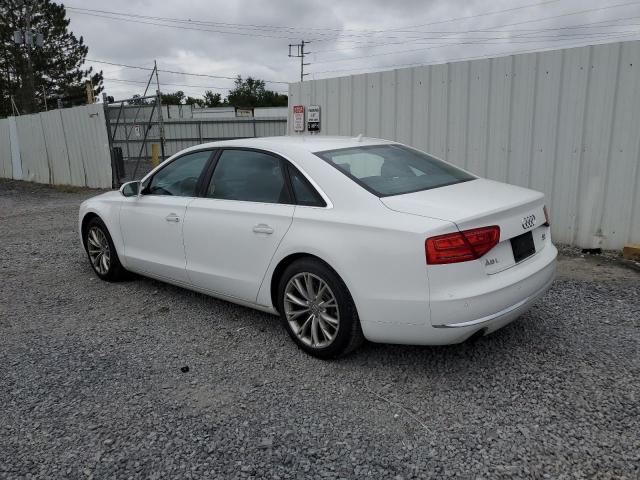 AUDI A8 L QUATT 2012 white  gas WAURVAFD0CN012081 photo #3