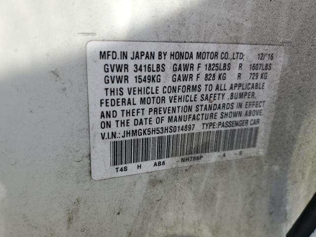 2017 HONDA FIT LX - JHMGK5H53HS014897