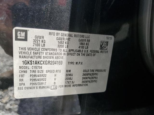 2016 GMC YUKON SLE 1GKS1AKCXGR204169
