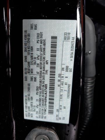 2022 FORD ESCAPE SEL 1FMCU9H68NUA37405