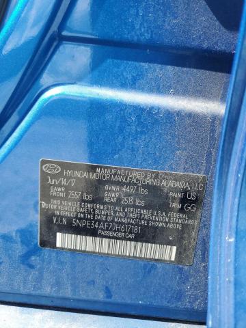 2018 HYUNDAI SONATA SPO 5NPE34AF7JH617181