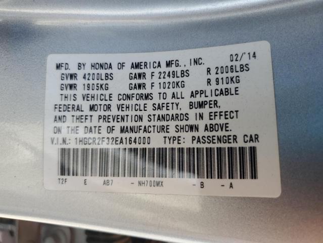 2014 HONDA ACCORD LX - 1HGCR2F32EA164000